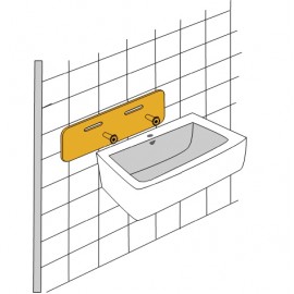 Schallschutz für Waschbecken und Langwaschbecken 750 x 240mm Haas SanitärSanitär -10%