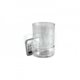 Glashalter ABS verchromt, Kunststoff klar Serie: 1000 ASW Seifenschale + GlashalterSeifenschale + Glashalter -19%