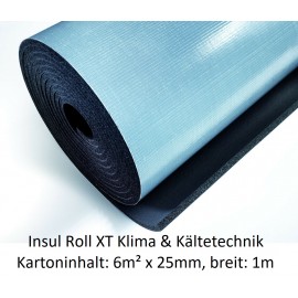 NMC Insul Roll XT Isoliermatte 1m breit Isolierstärke 25 mm Kartoninhalt: 4m² selbstklebend NMC Deutschland Insul Roll XTInsu...