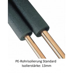 PE-Rohrisolierung 13mm Isolierstärke 1m Stangen Climatube basic NMC Deutschland PE Rohrisolierung standard Climatube basicPE ...
