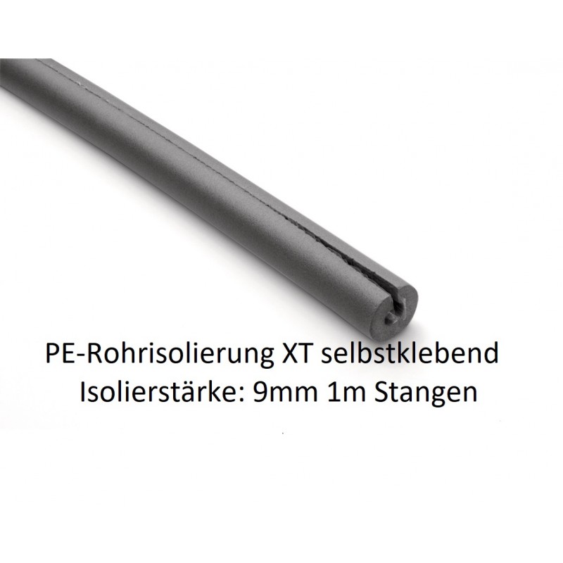 PE Rohrisolierung XT 9mm Isolierstärke selbstklebend 1m Stangen climapflex naturefoam easy NMC Deutschland Isolierung und Zub...