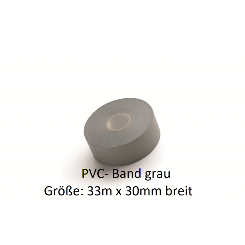 PVC - Band grau 33m x 30mm breit für PE-Rohrsolierung NMC Deutschland Auslaufventil & ArmaturenAuslaufventil & Armaturen -19%