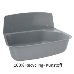 Ausgußbecken Greta grau 100% Recycling-Kunststoff Haas Kunststoff- AusgussbeckenKunststoff- Ausgussbecken -19%