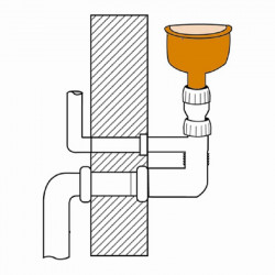 Trichter Für OHA Prüfstück 500 Haas Rohr-Anschlusstechnik für WC und ZubehörRohr-Anschlusstechnik für WC und Zubehör -19%