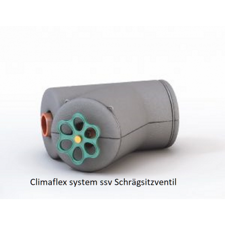 Climaflex system SSv -Schrägsitzventil DN15 bis 40 Dämmkappen NMC Deutschland Climaflex System VentilisolierungClimaflex Syst...