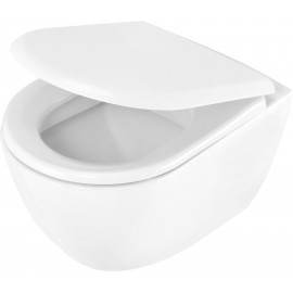 Toilettenschüssel mit Deckel absenkautomatik Peonia Deante BadkeramikBadkeramik -19%