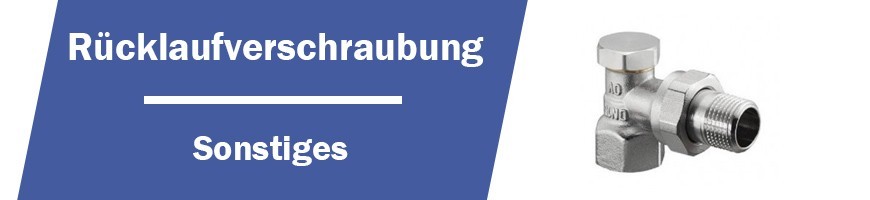 Rücklaufverschraubungen